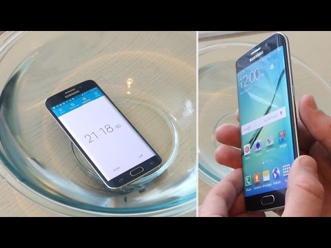 Galaxy S6 Edge vẫn "khỏe re" sau hơn 20 phút ngâm nước