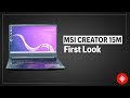 Ноутбук MSI Creator 15M A9SE