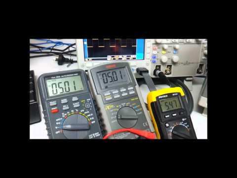 how to measure rms voltage
