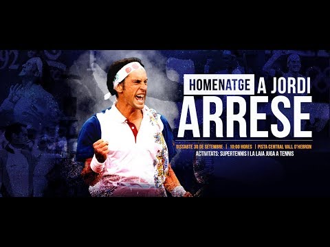 Homenatge a Jordi Arrese – FCT Homenatge a Jordi Arrese – FCT