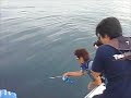 2008.07.09平塚の庄治郎丸にて。相模湾のシイラ釣り。アングラーは Angler's Republic の石井修二さん。釣れたのは122cmの♂でした。 撮影:大高店長