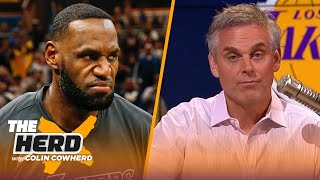 Colin reacts to Kenny Smith naming LeBron James as the 10th-best player of all time | NBA | THE HERD by Colin Cowherd