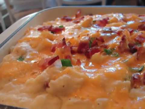 Loaded Potato Potluck Favorite - A Loaded Potato Casserole