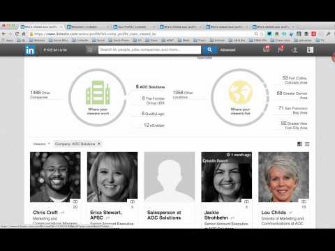 how to view anonymous linkedin user