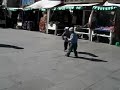 kids fooling around in lhasa