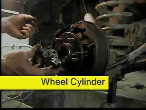 Rear brake wheel cylinder replacement Jeep Wrangler DIY