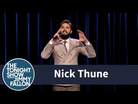 Part 1 - Comedian Nick Thune performs jokes about the time his dog got high. Part 1 of 2. Subscribe NOW to The Tonight Show Starring Jimmy Fallon: http://bit.ly/1nwT1aN Watch The Tonight Show Starring...