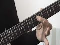 Structure et riffs Matchbox Blues