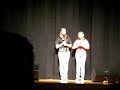 Julia and Danielle Cattani singing from Wicked