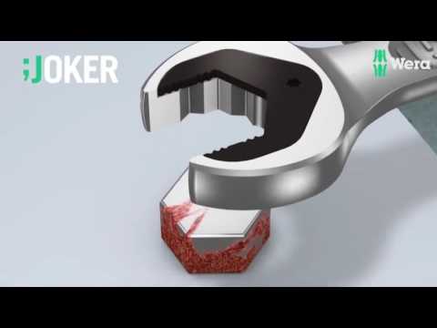 Handwerkzeuge #10 Joker Maul-Ringratschen-Schlüssel - Wera