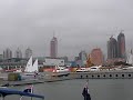 Cloos y Alsogaray en el puerto