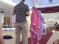 My niece Naz had a birthday so her Grandparents held a ceremony for her at the Roseville Sikh Temple. The song you hear is a hymn from the Guru Granth Sahib, the Sikh's holly book. My Mom is the lady in gray sitting near the wall.