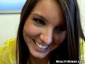 StreetBlowjobs episode: Cum and go feat sexy teen Lorna. Pussy fuck and facial cumshot