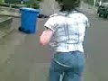 me not noticing a big blue bin lol