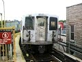 MTA NYCT R42 (M) Train Leaving Seneca Avenue