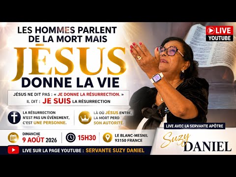 Là où Jésus entre la mort perd son autorité Servante Suzy DANIEL 
