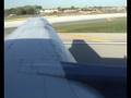 United airlines 737-500 takeoff from chicago o'hare