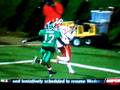 Houston WR Breaks Leg