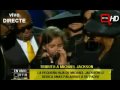 HIJA DE MICHAEL JACKSON EN LA CEREMONIA FUNEBRE DE SU PADRE.