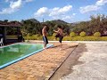 Voadora na piscina-Small e Bola Voadora na piscina-Small e Bola