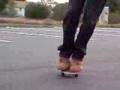 Terry Synnott flatland skateboard footage