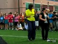 Michelle Obama Dances 'The Dougie'  At Alice Deal Middle School