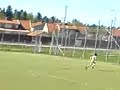 Random guy runs naked @ a football game!