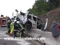 RESCATE DE HERIDOS EN ACCIDENTE A8.