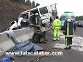 RESCATE DE HERIDOS EN ACCIDENTE A8.