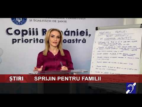 Sprijin pentru familii