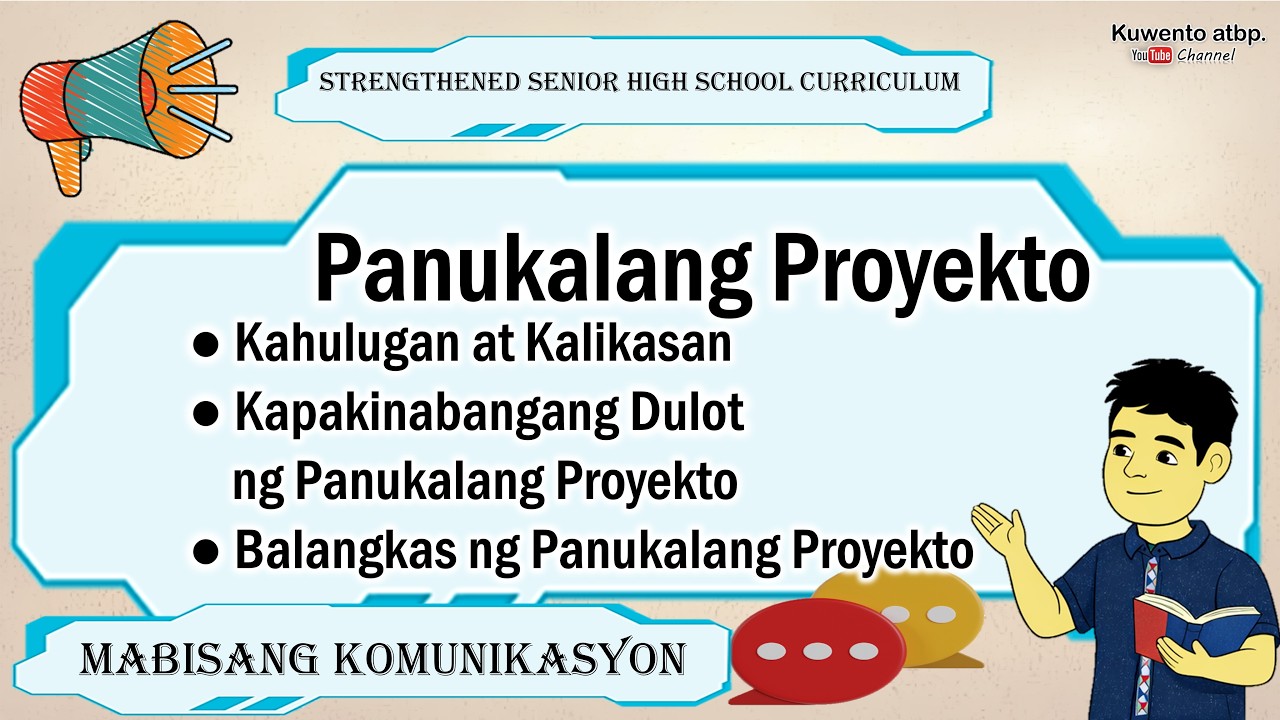 Panukalang Proyekto | Ikalawang Termino Aralin 1 | Week 1 | Mabisang Komunikasyon