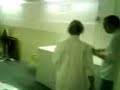 Chef in a frezzer