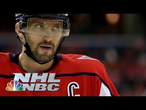 Video: Alex Ovechkin nets first hat trick in over a year against Red Wings | NHL | NBC Sports