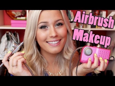 how to apply airbrush makeup