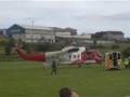 Irish Search and rescue coast guard helicopter lands in newry co down bessbrook camlough sea king sea-king