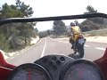 suzuki sv 650 s vs ducati monster  camera on board 