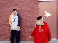 me and sam infront of walmart