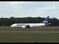 doncaster airport  uk  pegasus airlines b737 800 tc apu