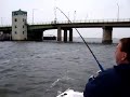 Pablo on some Blue Fish Action May 3 2008
