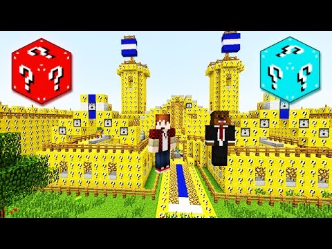 LUCKY BLOCKS RED VS BLUE MOD - MINECRAFT MODDED MINI-GAME!