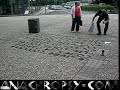 calligraphy on the floor