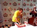 Joey Chestnut breaks 2 min Krystal eating record Joey Chestnut breaks 2 min Krystal eating record