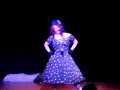Performed Sept 12, 2008 as part of The Cherry Bomber's Burlesque Show at Greene Street Nightclub in Greensboro, NC. Singing 