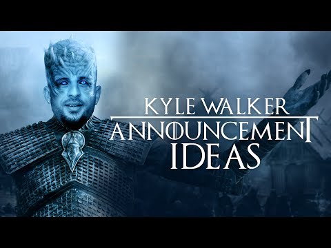 Video: KYLE WALKER IN GAME OF THRONES? Walker Reacts To Announce Video Ideas!