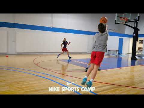 Nike Basketball Camp - Two on One with a Chaser Drill