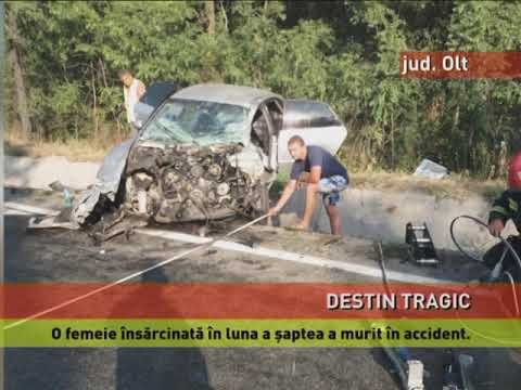 Accident tragic în județul Olt