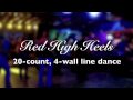 Red High Heels Line Dance