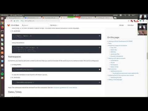 tutorial video