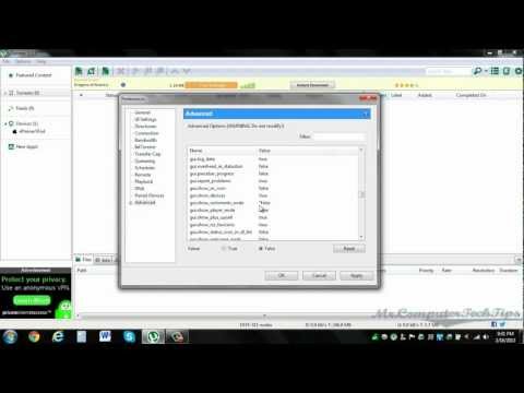how to fasten up utorrent