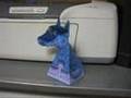 こっちを見てくるドラゴンのペーパークラフト